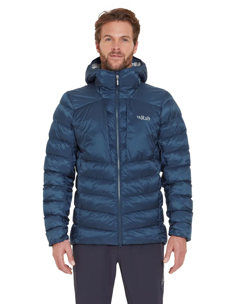 Rab Mens Cirrus Ultra Hoody - Tempest Blue-2