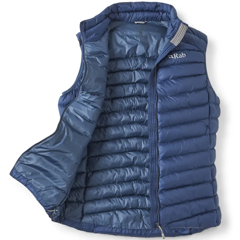 Rab Mens Cirrus Vest - Tempest Blue-1