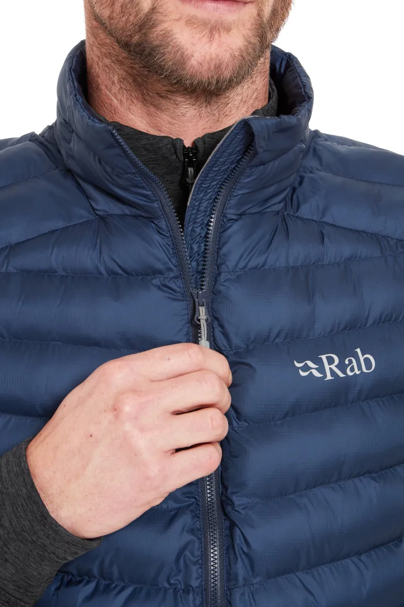 Rab Mens Cirrus Vest - Tempest Blue-6