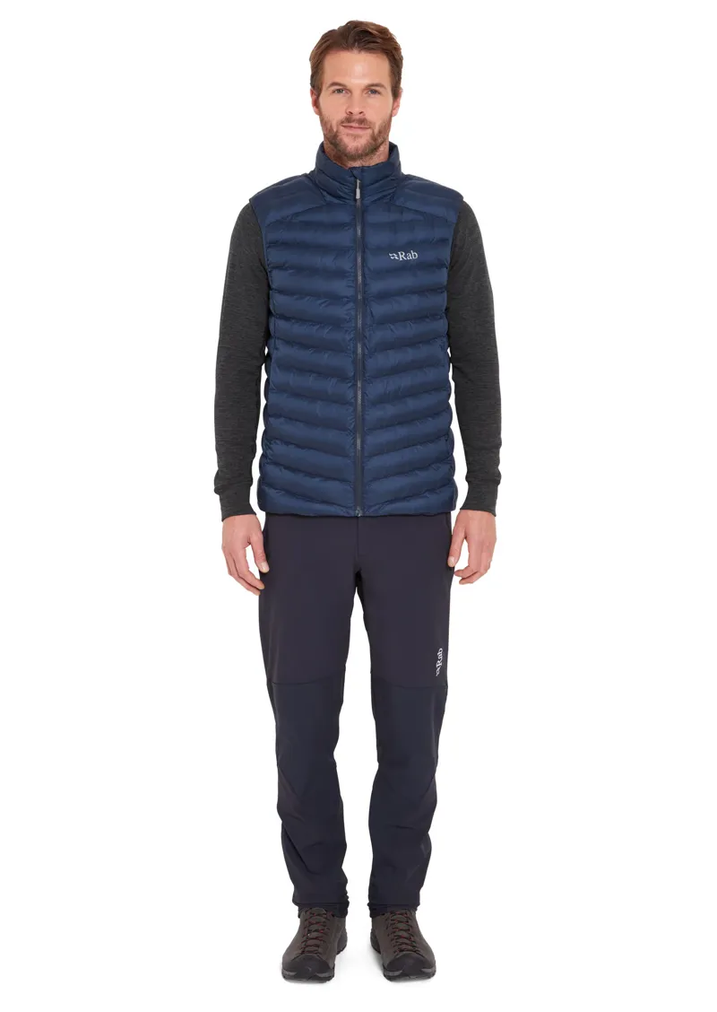 Rab Mens Cirrus Vest - Tempest Blue-5
