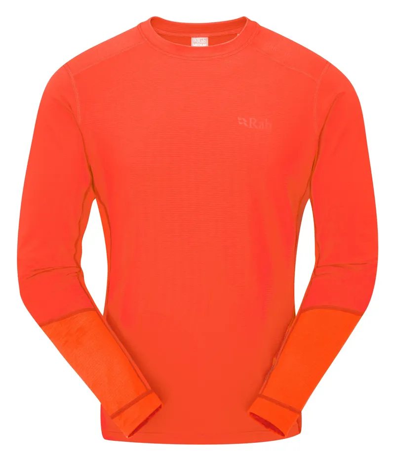 Rab Mens Conduit Crew - Red Clay