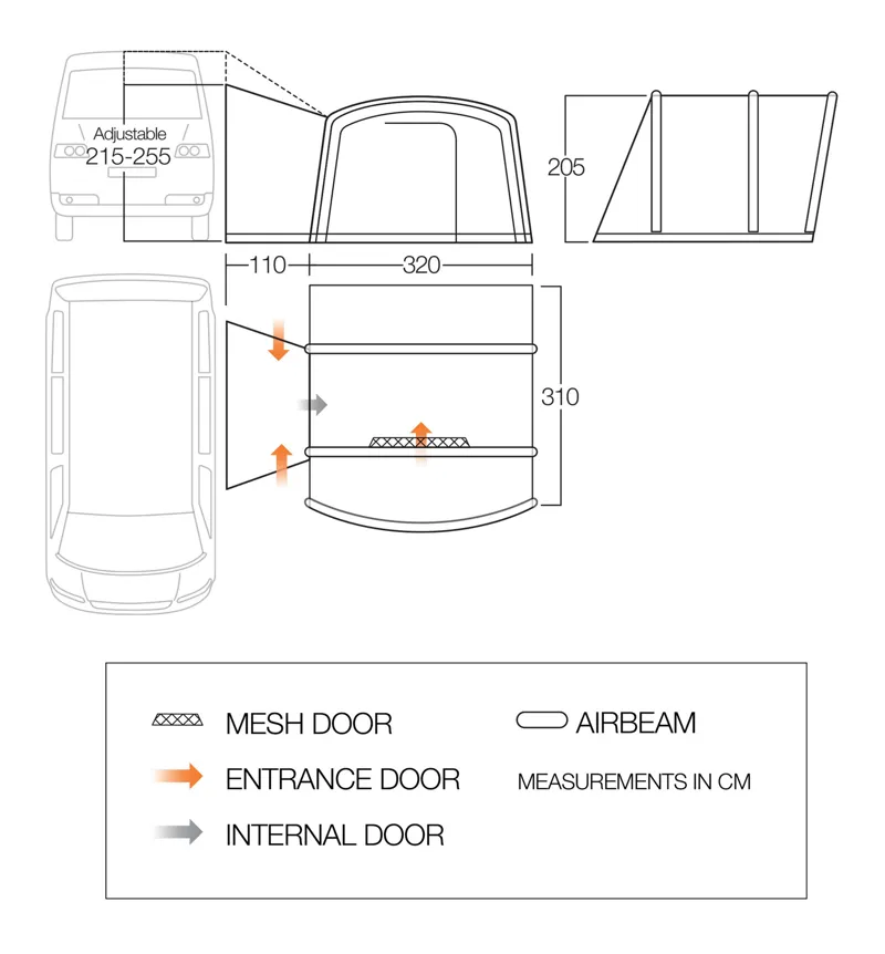 Vango Cove II Air Mid DriveAway Awning-1