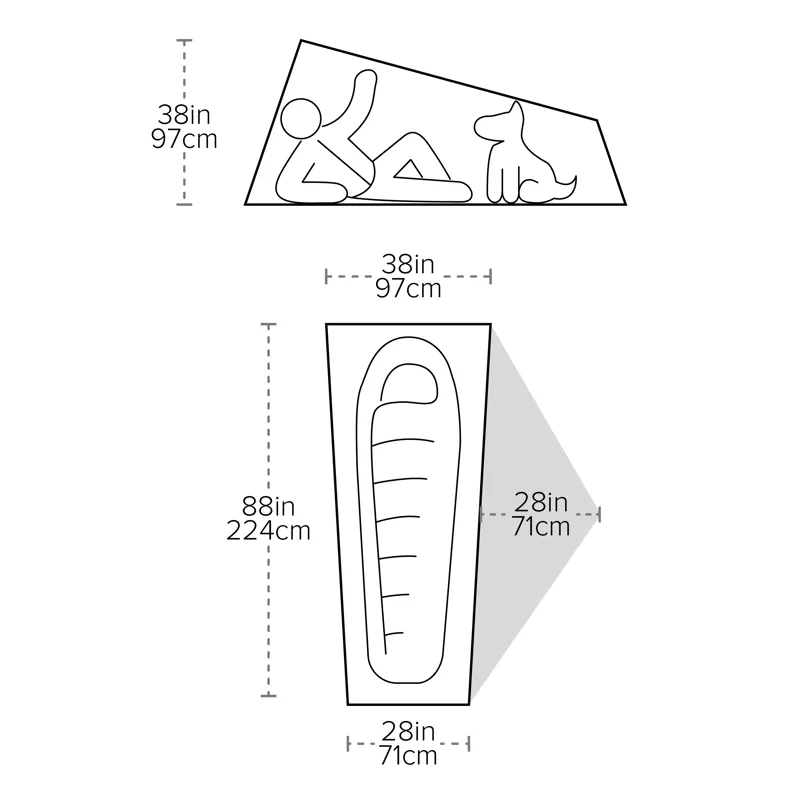 Big Agnes Copper Spur UL1 Tent - Lichen Green-6