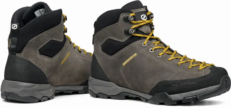 Scarpa Mens Mojito Hike GTX Boots - Wide Fit - Titanium-Mustard-5