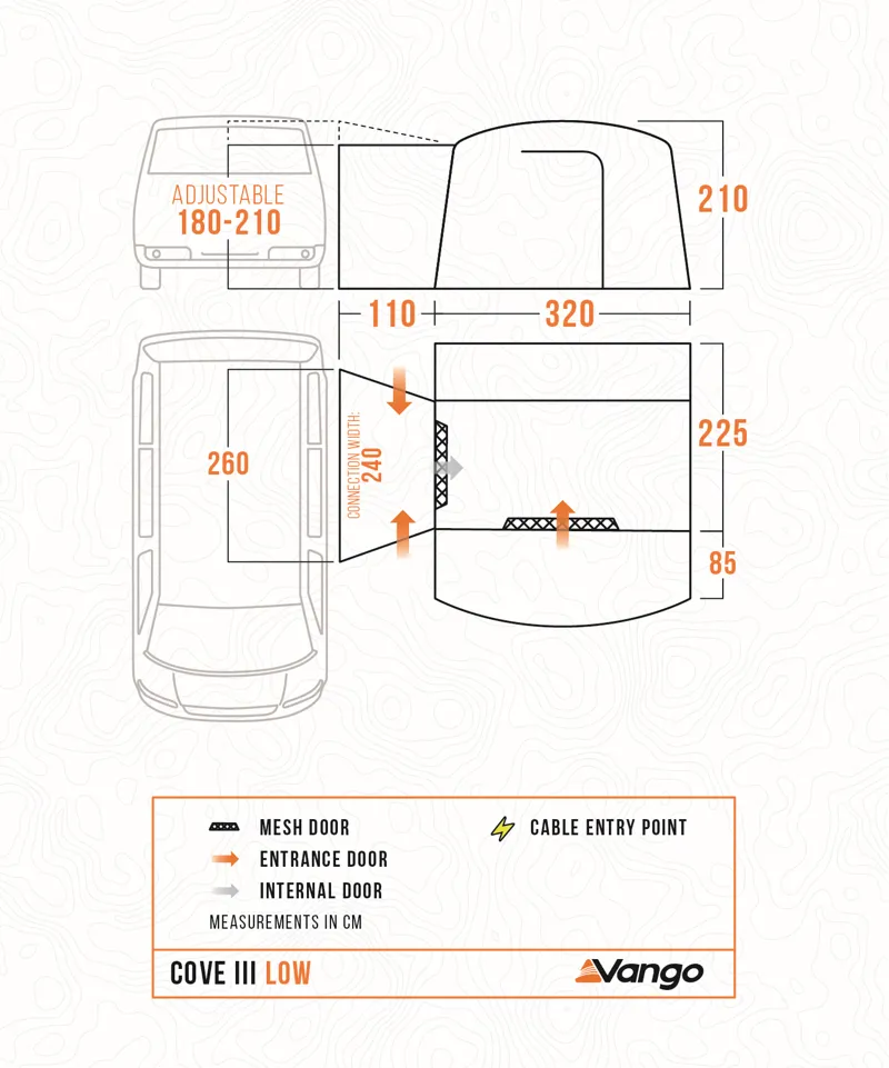Vango Cove III Low DriveAway Awning-1