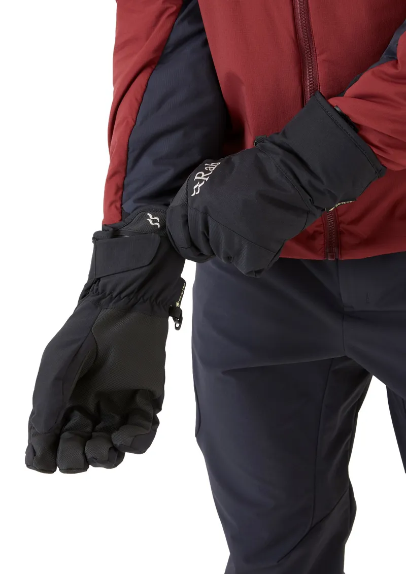 Rab Cresta GTX Gloves - Black/ Black-2