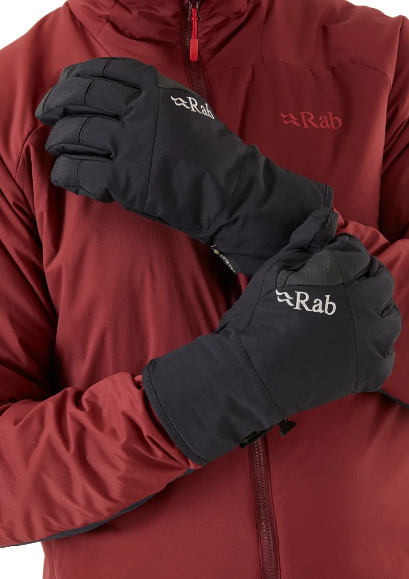 Rab Cresta GTX Gloves - Black/ Black-4