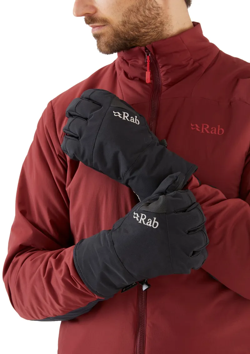 Rab Cresta GTX Gloves - Black/ Black-3