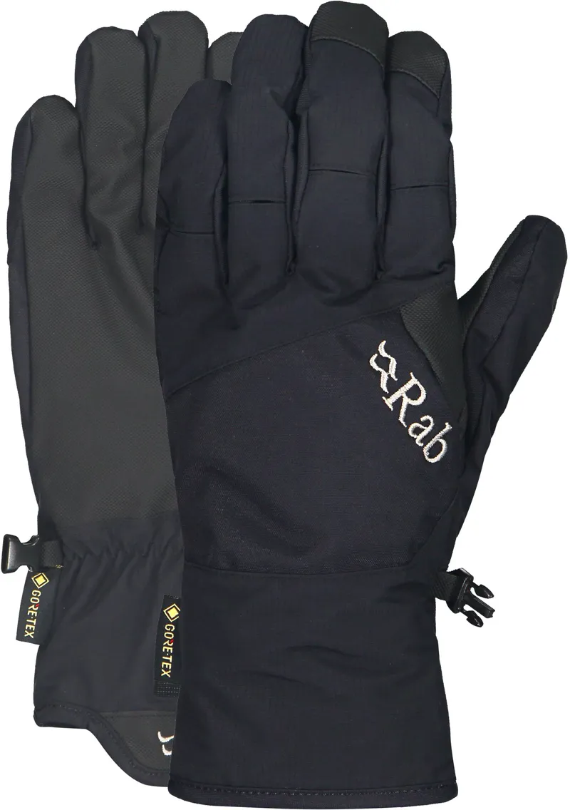 Rab Cresta GTX Gloves - Black/ Black-1
