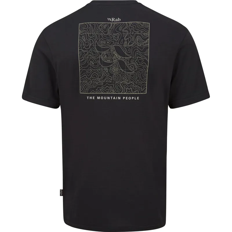 Rab Mens Crimp Elevation Tee - Beluga-2