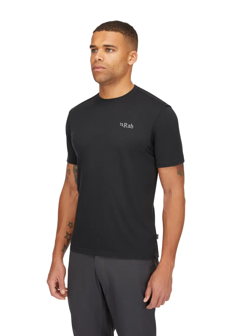 Rab Mens Crimp Elevation Tee - Beluga-4