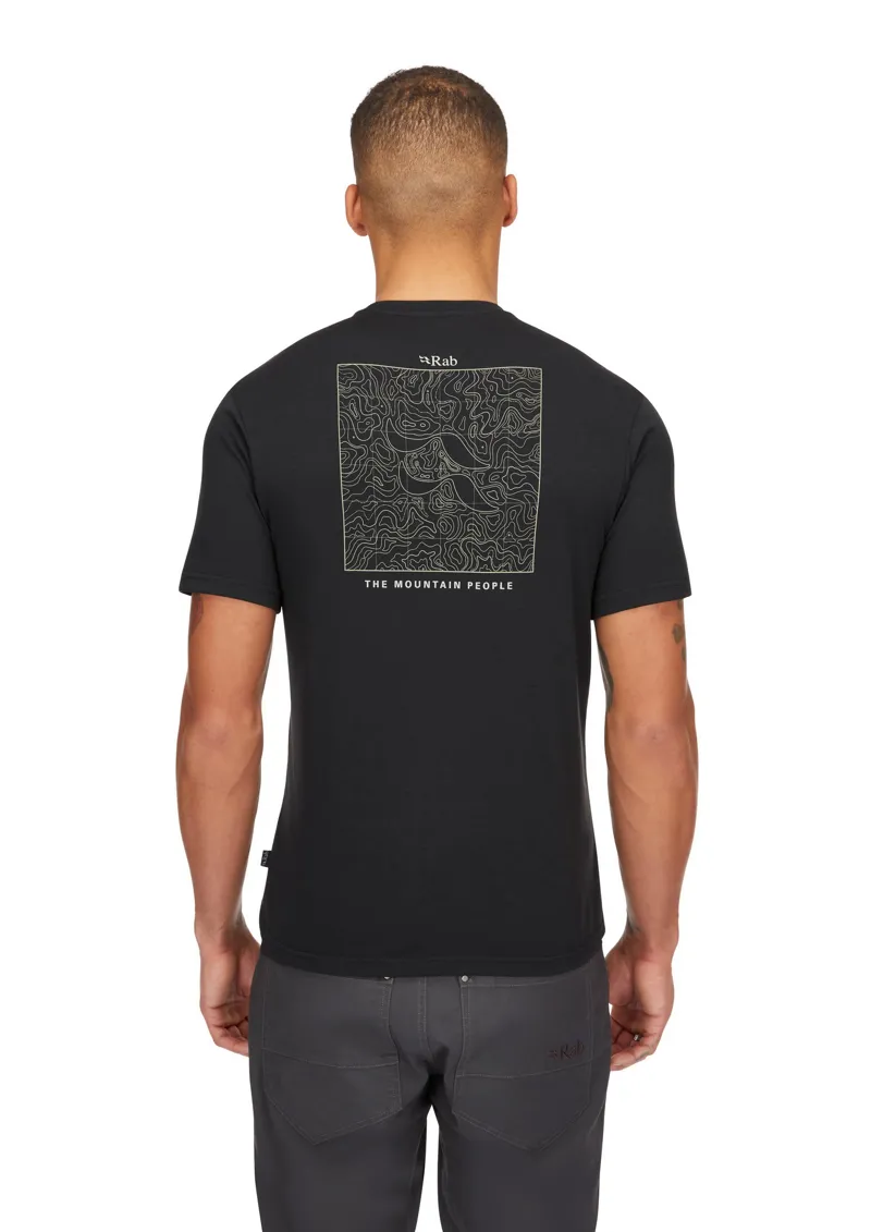 Rab Mens Crimp Elevation Tee - Beluga-5