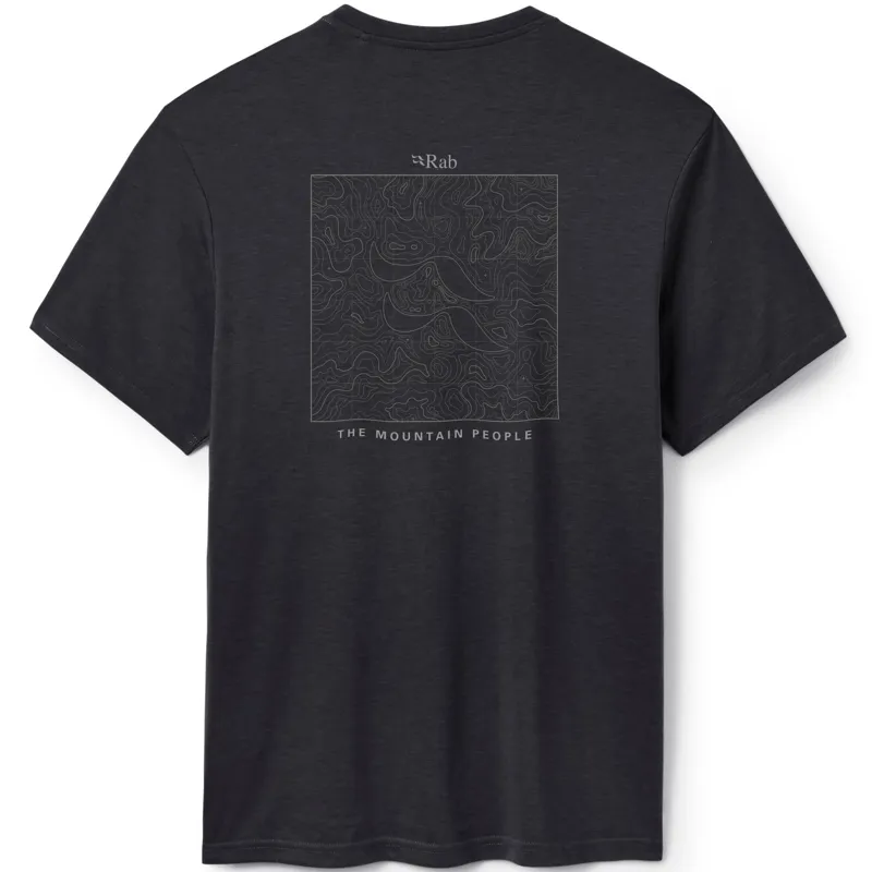 Rab Mens Crimp Elevation Tee - Beluga-2