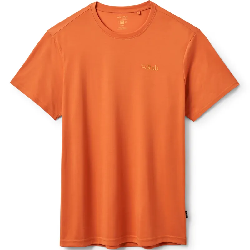 Rab Mens Crimp Elevation Tee - Dark Melba-1