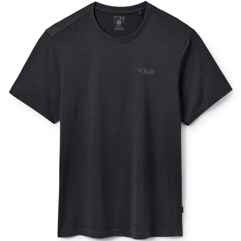 Rab Mens Crimp Logo Tee - Beluga