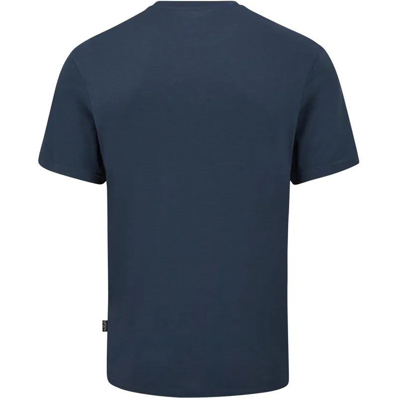 Rab Mens Crimp Logo Tee - Tempest Blue-1