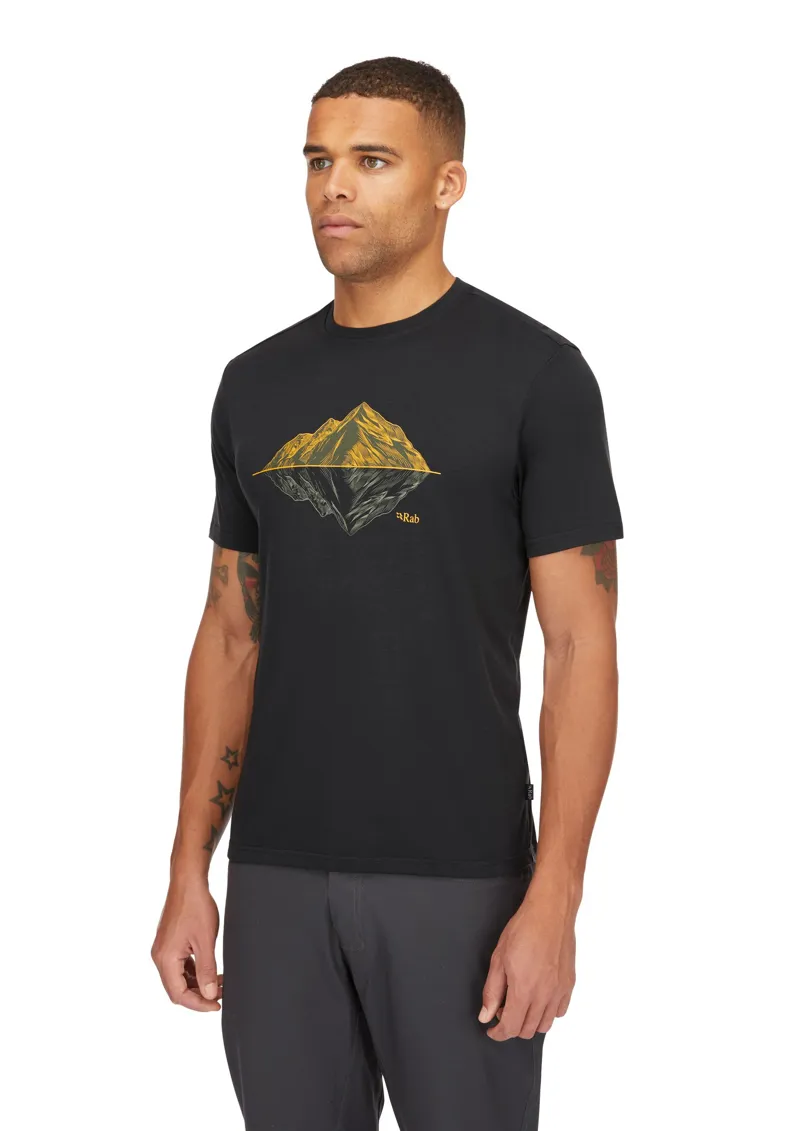Rab Mens Crimp Reflection Tee - Beluga-3