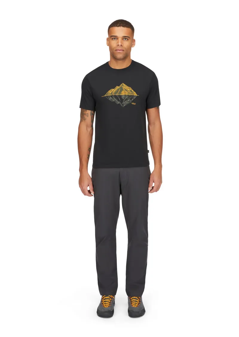Rab Mens Crimp Reflection Tee - Beluga-5