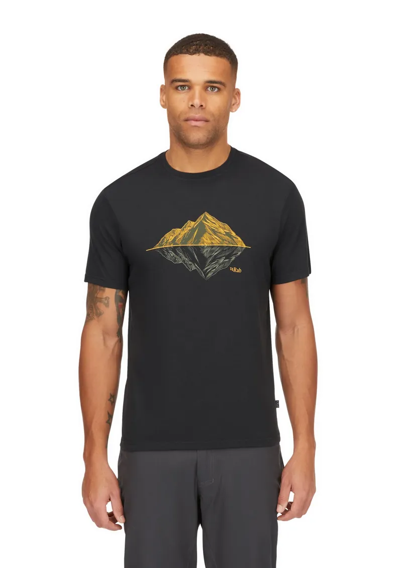 Rab Mens Crimp Reflection Tee - Beluga-2