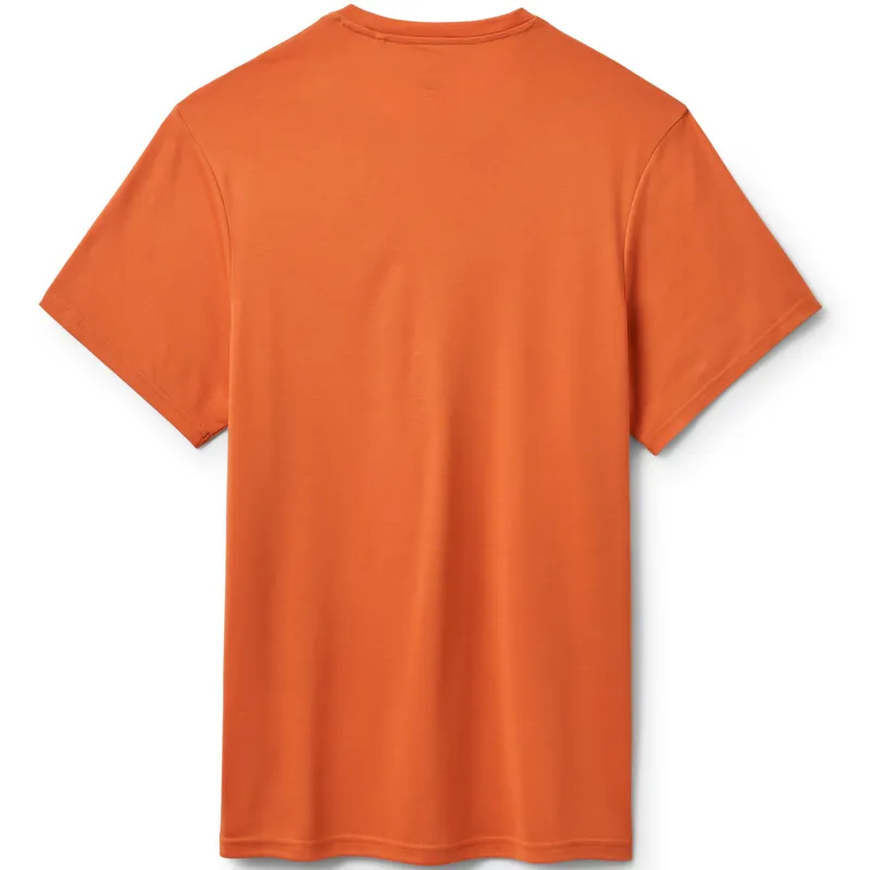 Rab Mens Crimp Repeat Tee - Dark Melba-1