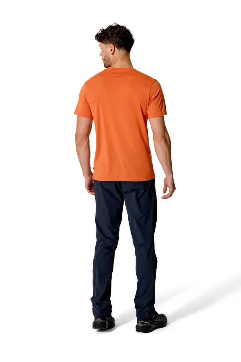 Rab Mens Crimp Repeat Tee - Dark Melba-4