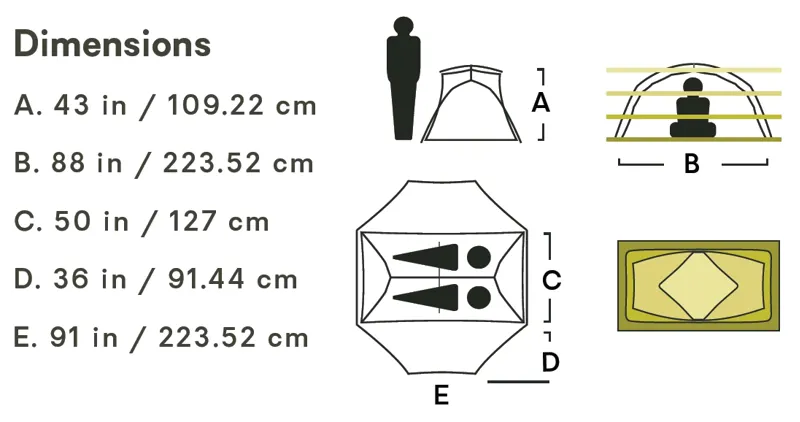 NEMO Dagger Ridge OSMO 2P Tent-1