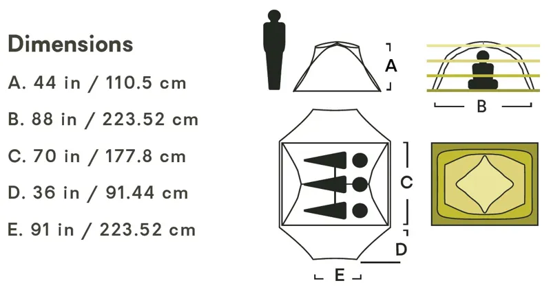 NEMO Dagger Ridge OSMO 3P Tent-1