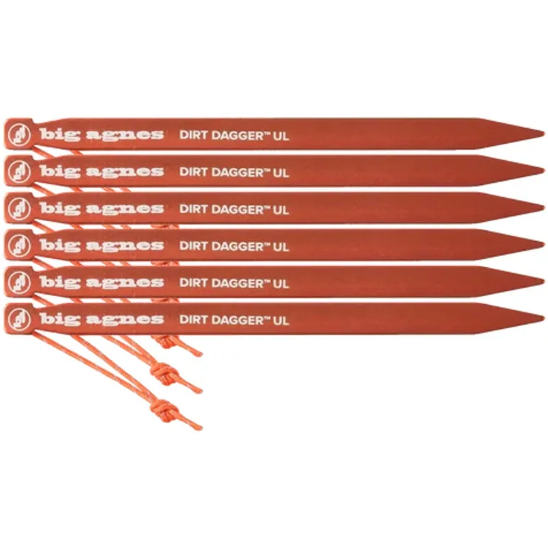 Big Agnes Dirt Dagger UL 6 Tent Stakes