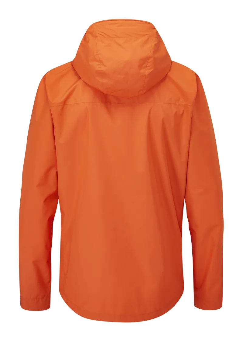 Rab Mens Downpour Eco Jacket - Firecracker -4