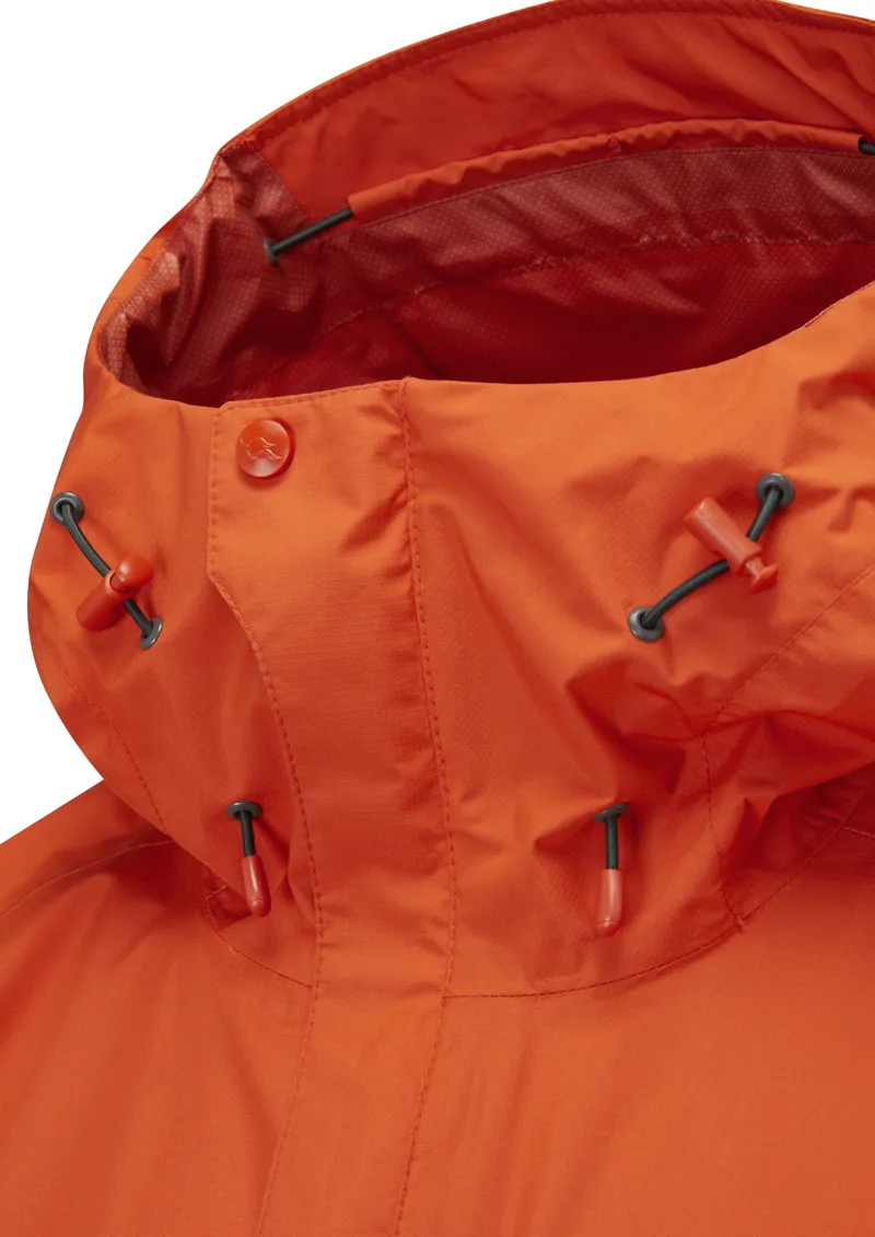 Rab Mens Downpour Eco Jacket - Firecracker -3