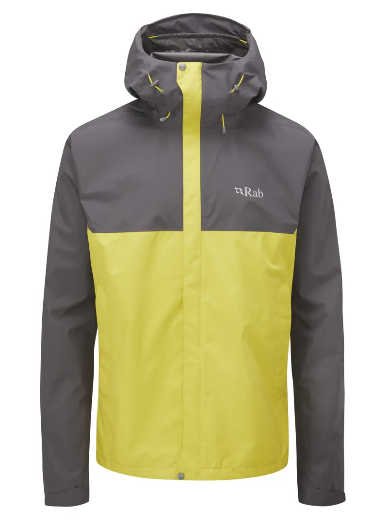 Rab Mens Downpour Eco Jacket - Graphene-Zest 