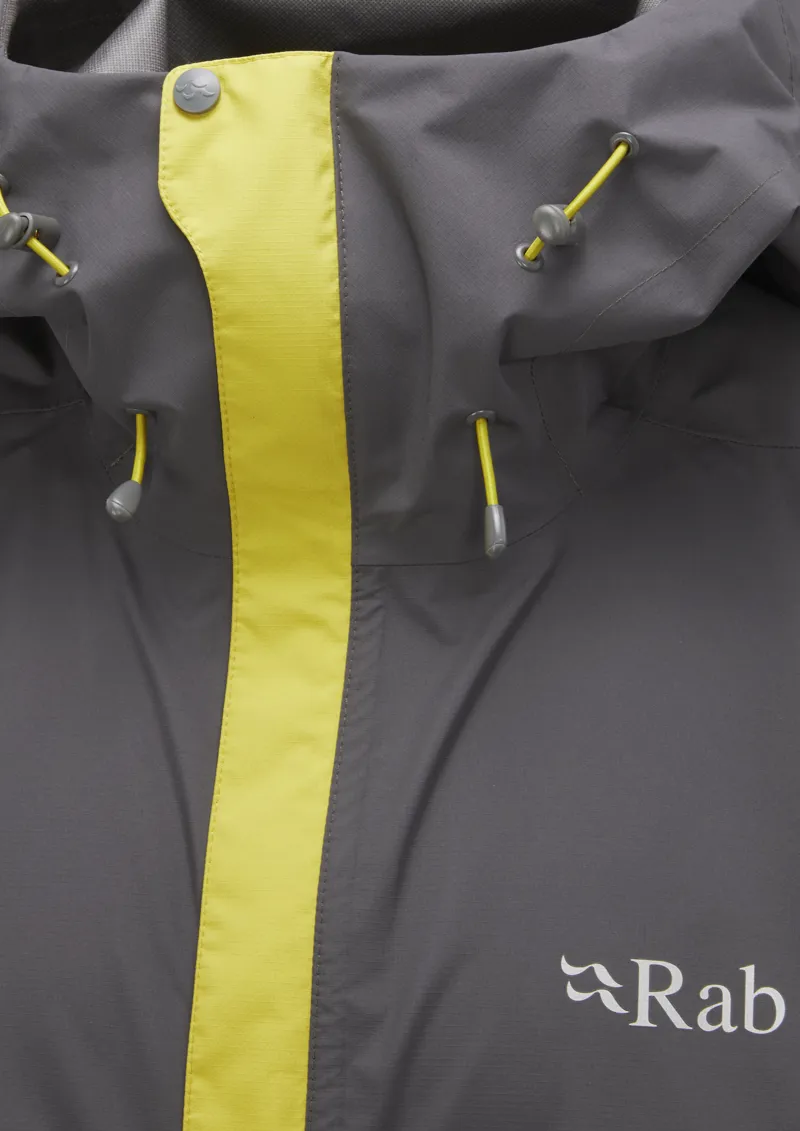 Rab Mens Downpour Eco Jacket - Graphene-Zest -1