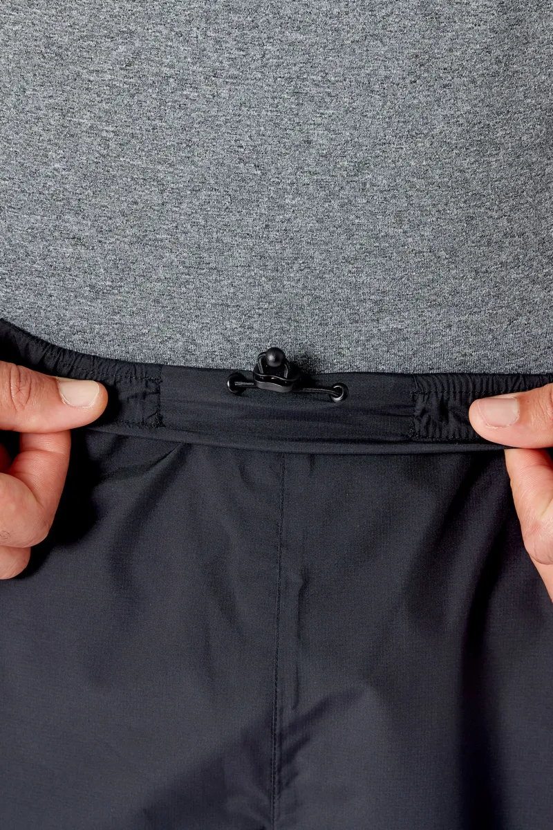 Rab Mens Downpour Eco Overtrousers  - Black-8