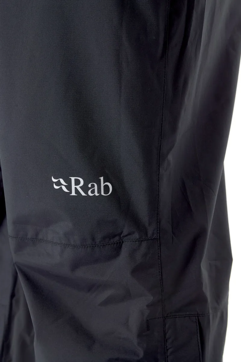 Rab Mens Downpour Eco Overtrousers  - Black-9