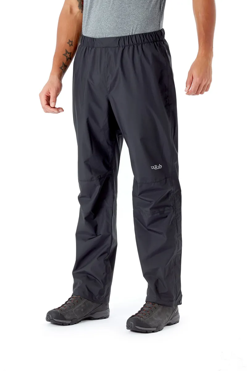 Rab Mens Downpour Eco Overtrousers  - Black-2