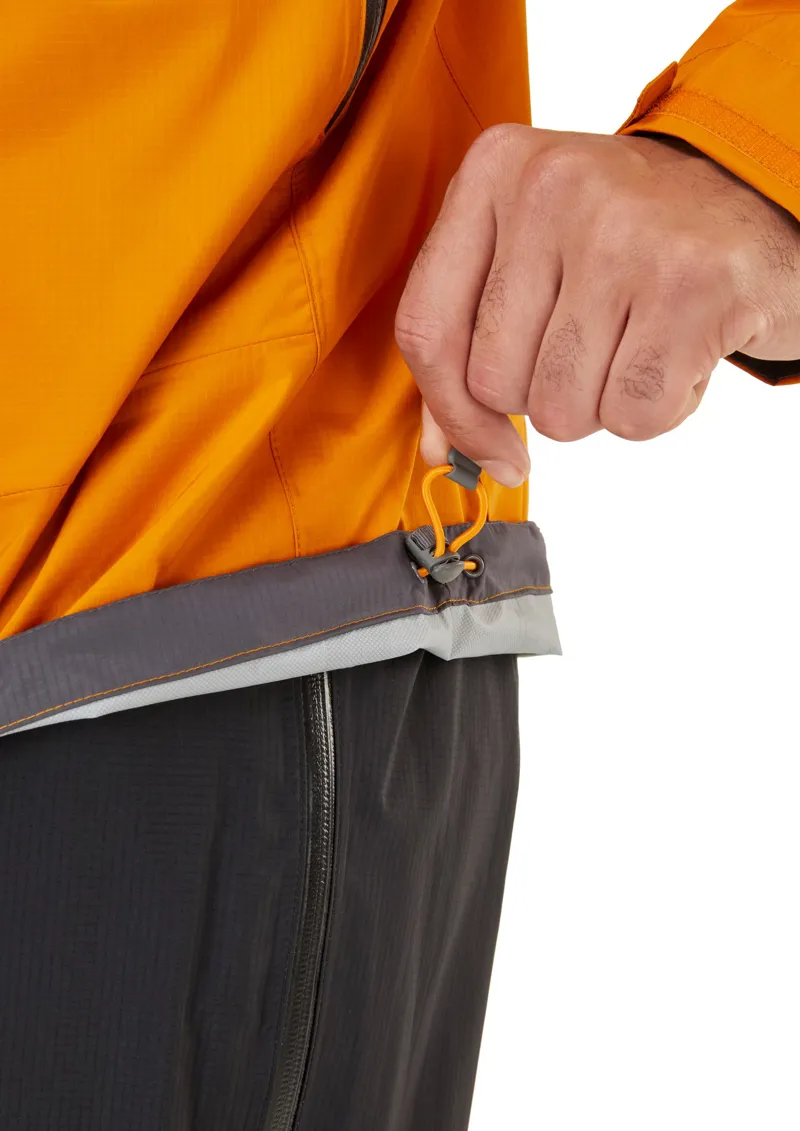 Rab Mens Downpour Plus 2.0 Jacket - Sunset-10