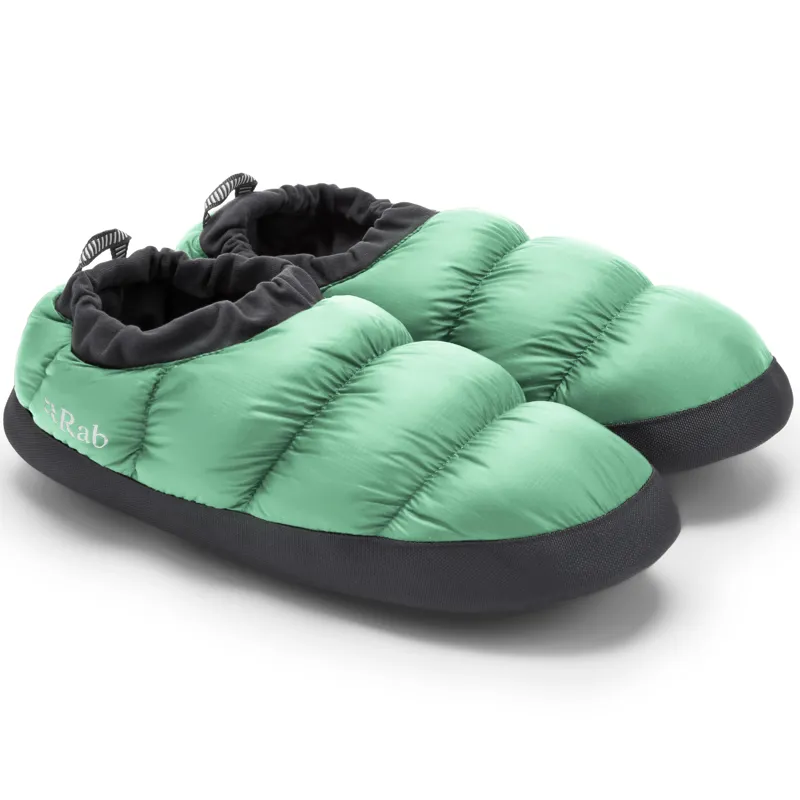 Rab Down Hut Slipper - Dark Fig Green