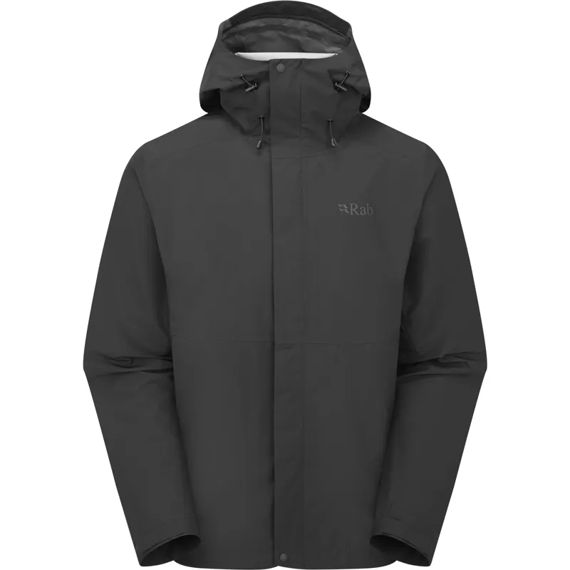Rab Mens Downpour Jacket - Black