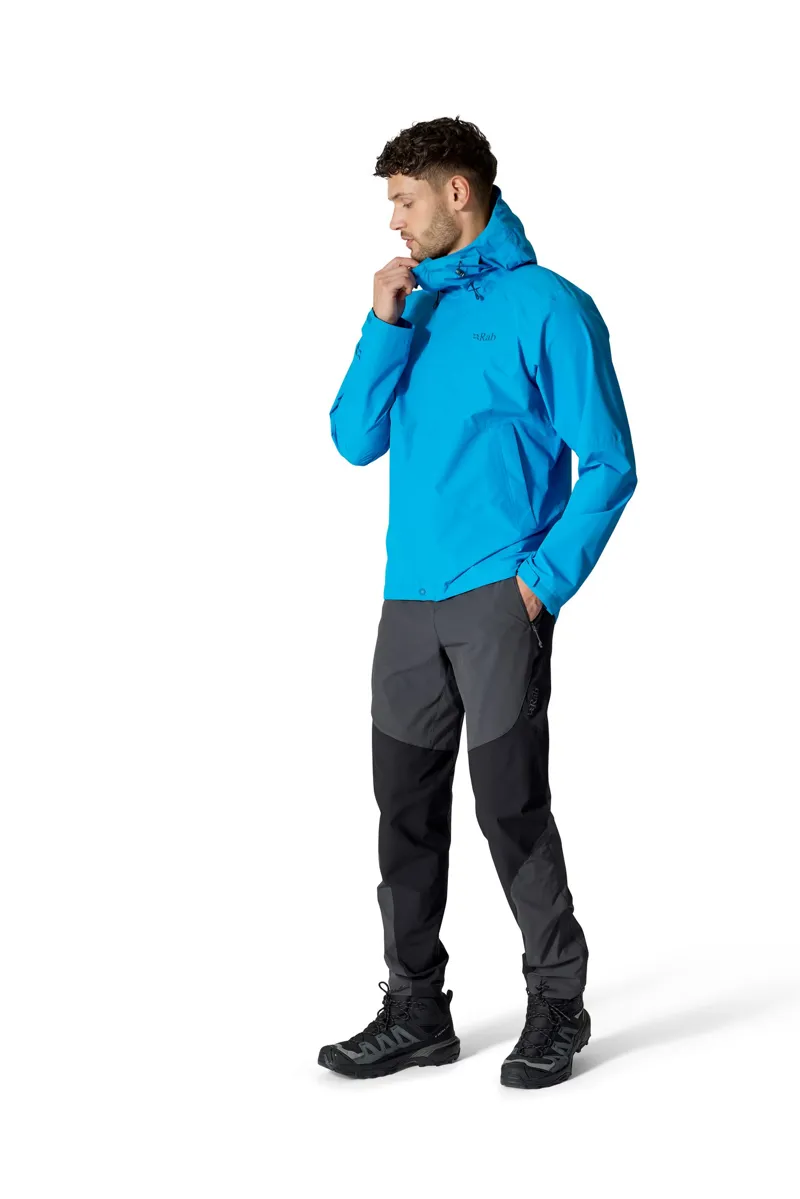 Rab Mens Downpour Jacket - Galaxy Blue-3