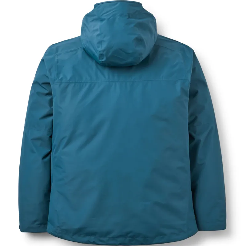 Rab Mens Downpour Jacket - Tempest Blue-1