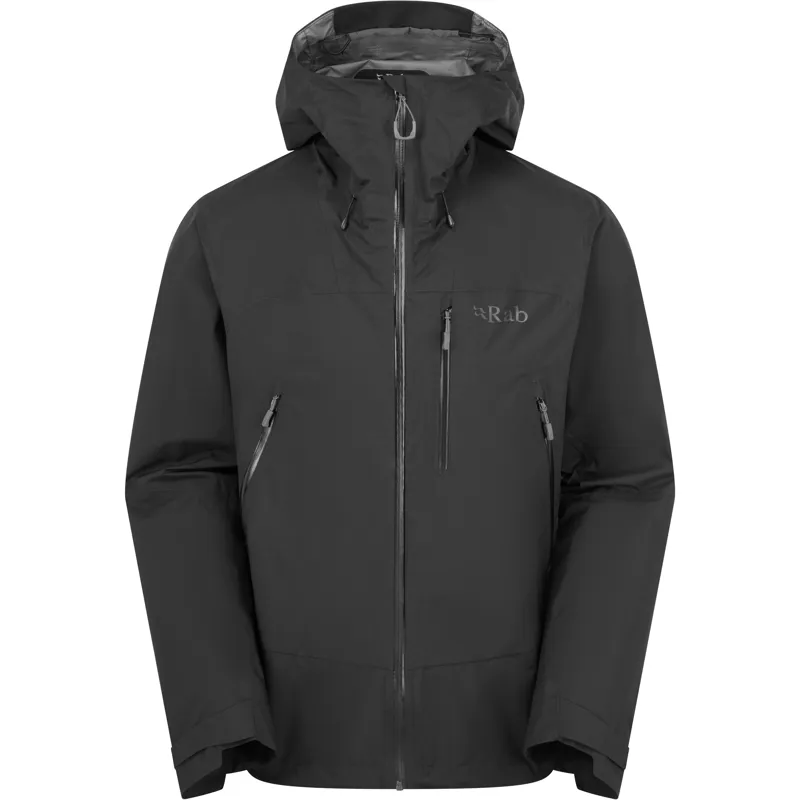 Rab Mens Downpour Mountain Jacket - Black