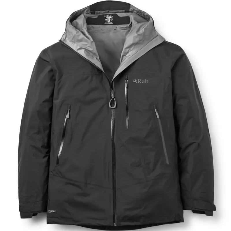 Rab Mens Downpour Mountain Jacket - Black