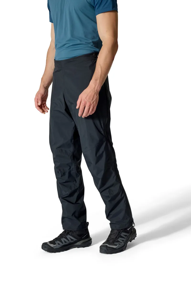 Rab Mens Downpour Mountain Overtrousers  - Black-6
