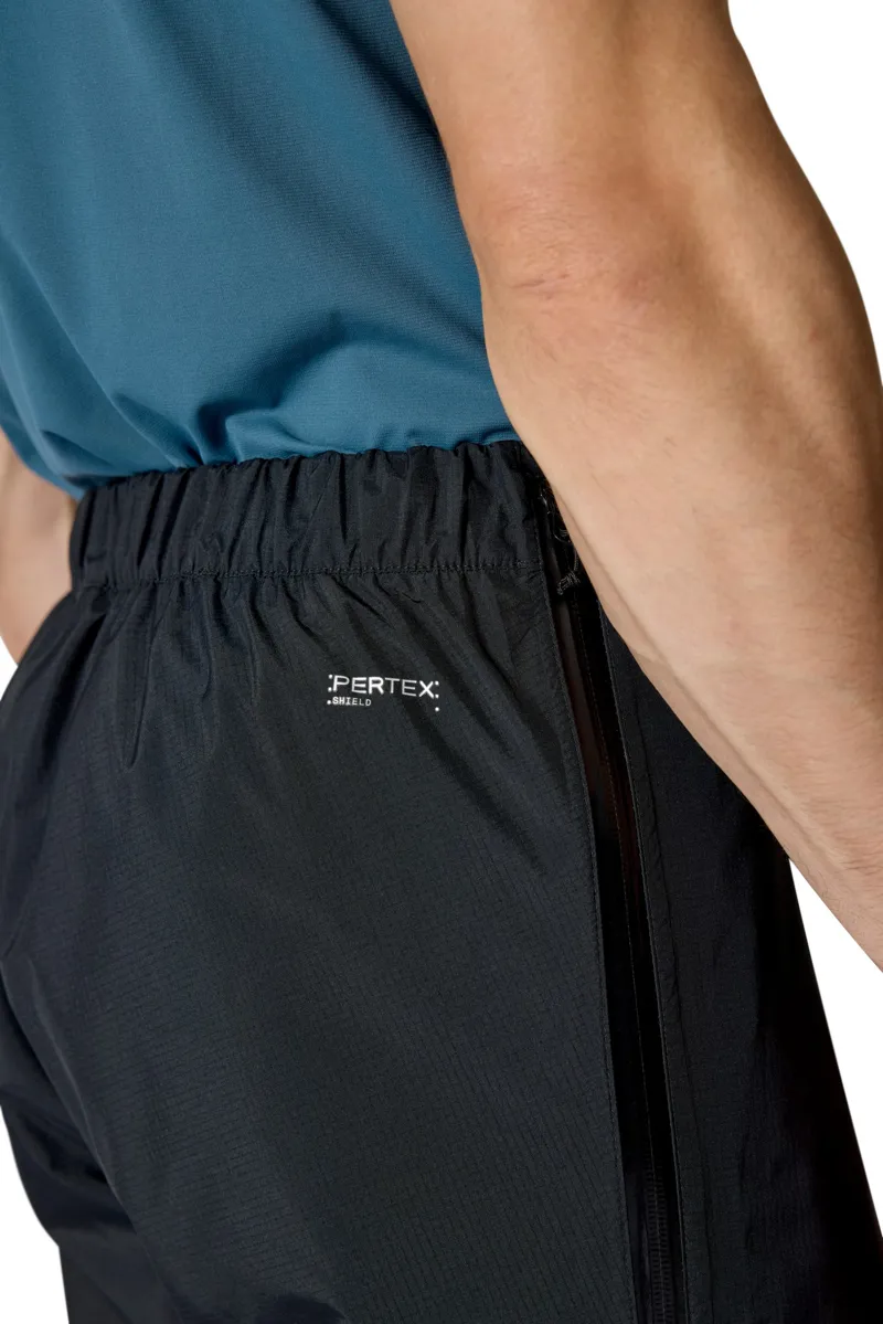 Rab Mens Downpour Mountain Overtrousers  - Black-8