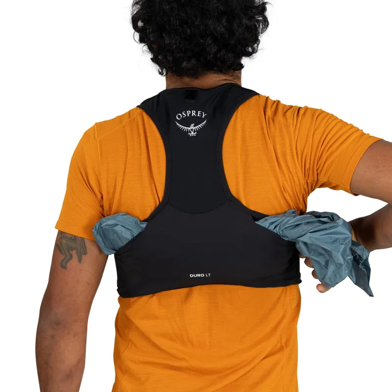 Osprey Mens Duro LT Running Vest with Flask - Black-8