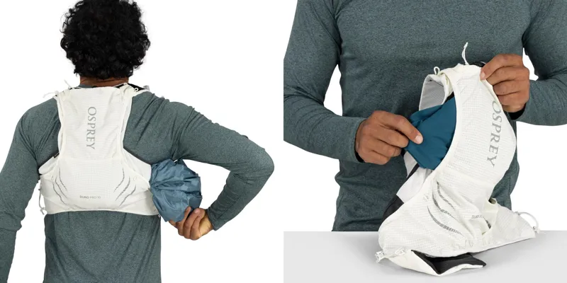 Osprey Mens Duro Pro 10 Running Vest - Cascade Blue-7