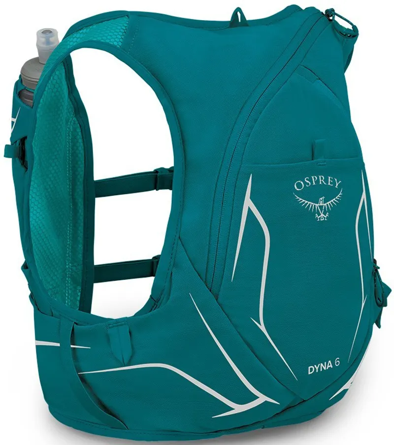 Osprey Womens Dyna 6 with Flasks - Verdigris Green