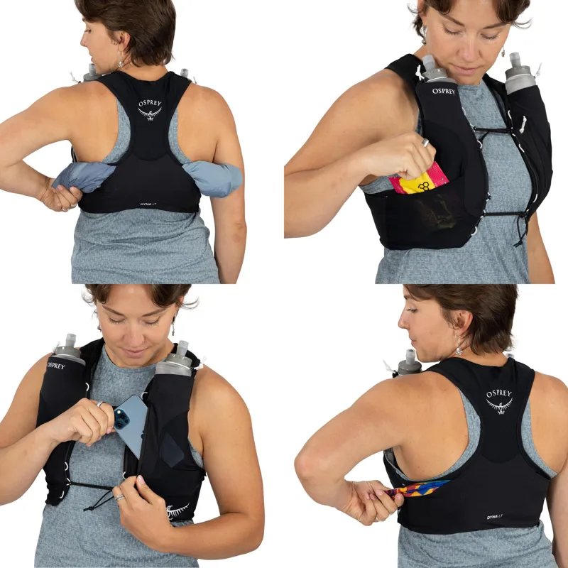 Osprey Womens Dyna LT Running Vest - Black-12