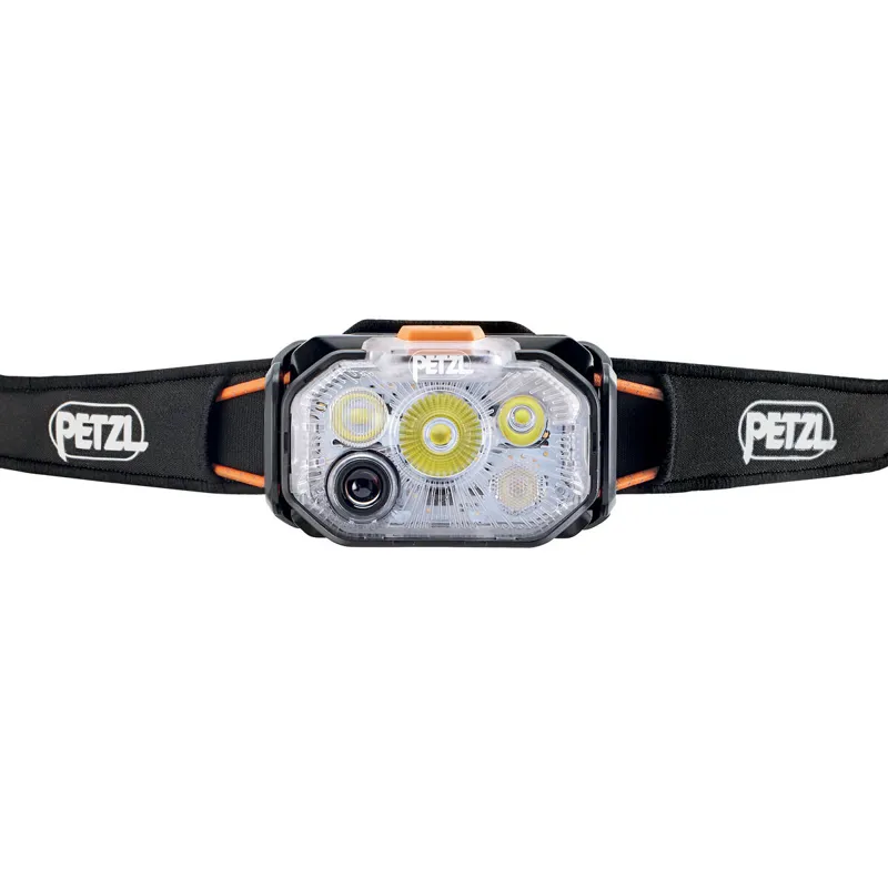 Petzl Swift RL Headlamp - Black-Orange-3