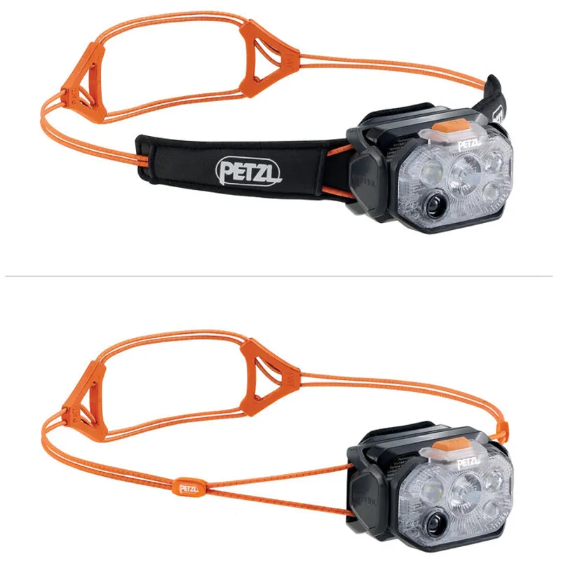 Petzl Swift RL Headlamp - Black-Orange-5